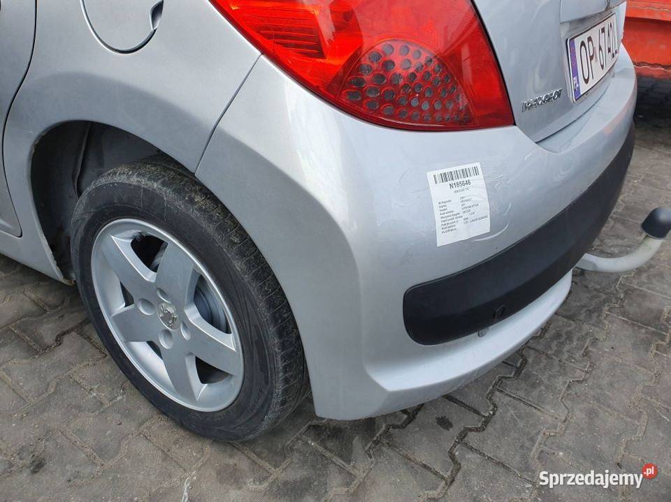 ZDERZAK TYŁ PEUGEOT 207 EZR Lipno
