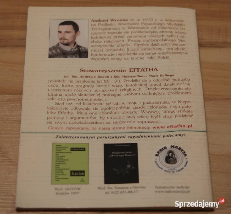 Andrzej Wronka Magia Wróżby Opętanie