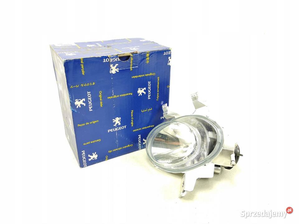 HALOGEN LEWY PRZÓD PEUGEOT 206 98 ORYGINAŁ ASO