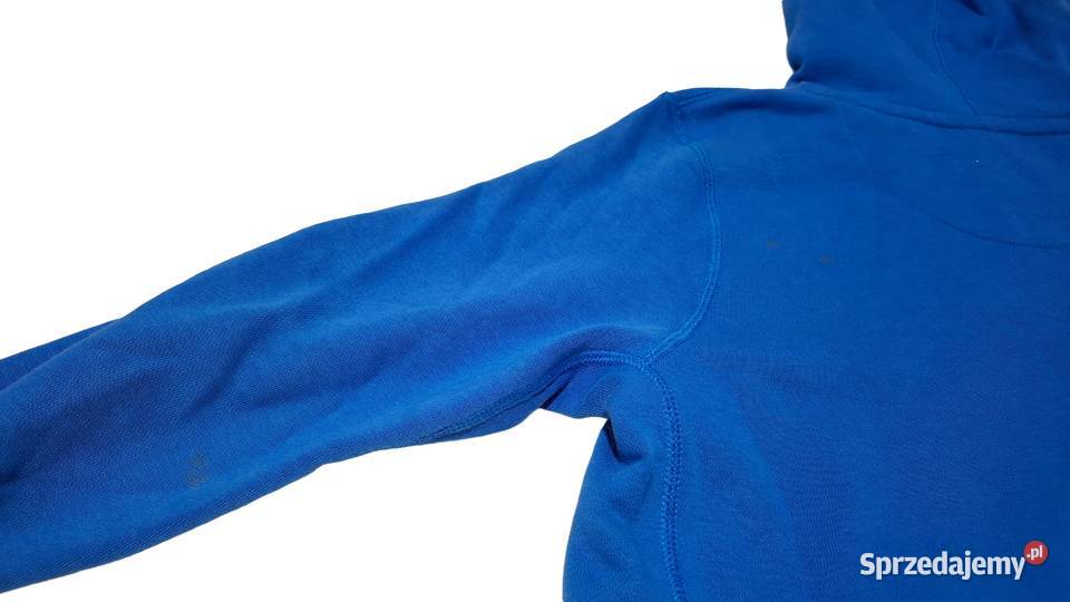 Bluza z kapturem niebieska 116128 Nike Odzież śląskie Czeladź