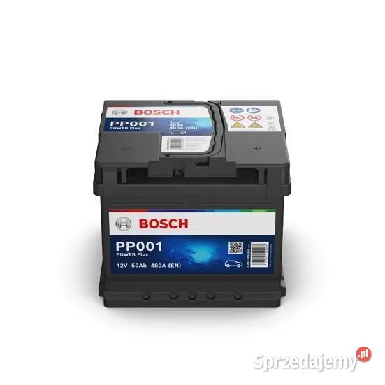 Akumulator Bosch 50Ah 480A EN PP001 PRAWY PLUS Zgierz
