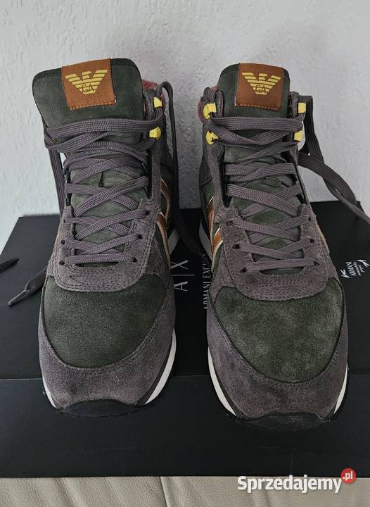 Armani 43 Sneakersy buty EA7 sportowe oryginał skóra mazowieckie Warszawa sprzedam
