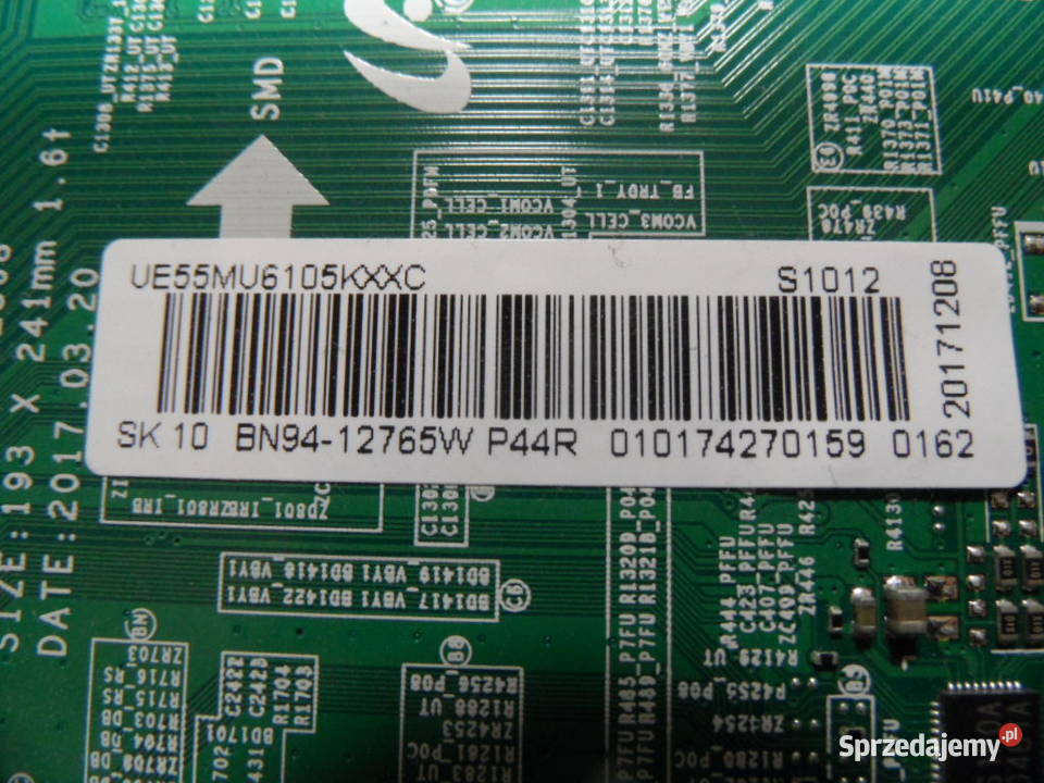 plyta glowna telewizora samsung UE55MU6102K Kielce