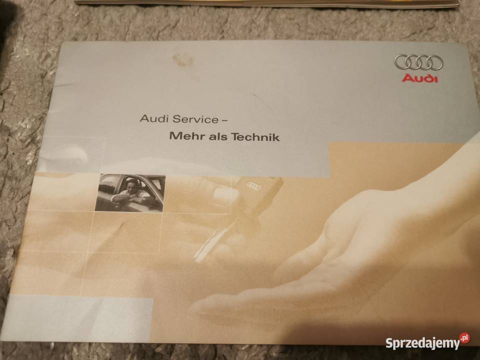Książka serwisowa INSTRUKCJA OBSŁUGI kpl Audi a3 Pionki