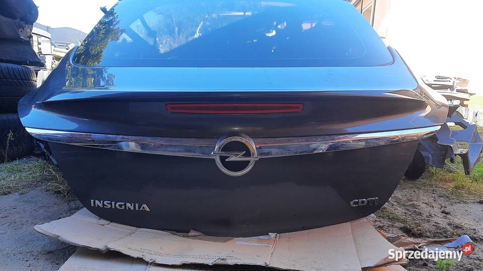 klapa bagażnika Opel Insignia A lift lak Z177 osobowe Motoryzacja dolnośląskie Dębno