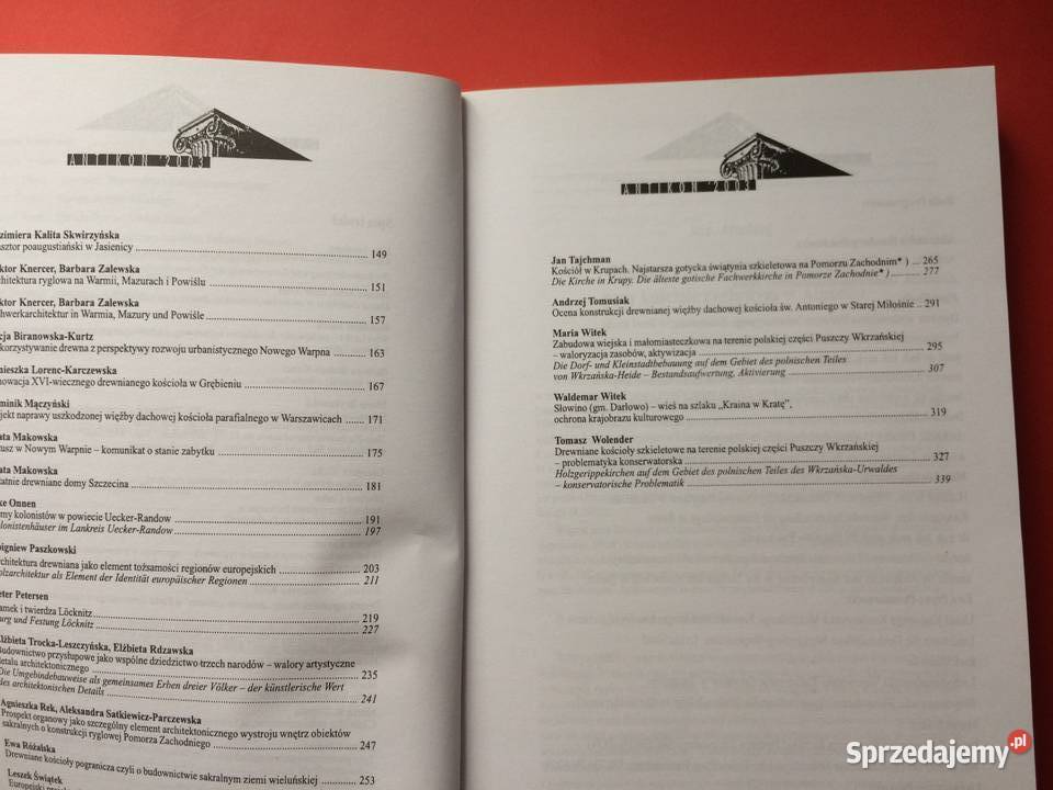 2898 Architektura Ryglowa Antykwariat Szczecin