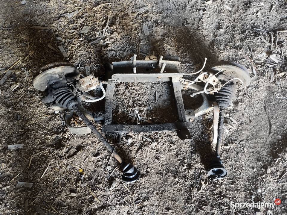 TRABANT 601 przód zawieszenie sanki piasty