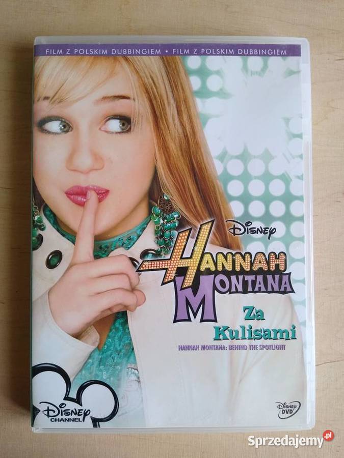Hannah Montana Kulisami DVD Gdańsk