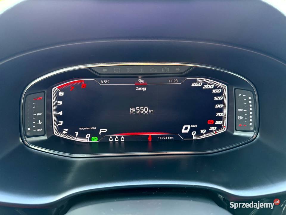 SEAT ATECA EXCELLENCE 2019R 15 TSI DSG KAMERY nieuszkodzony Seat