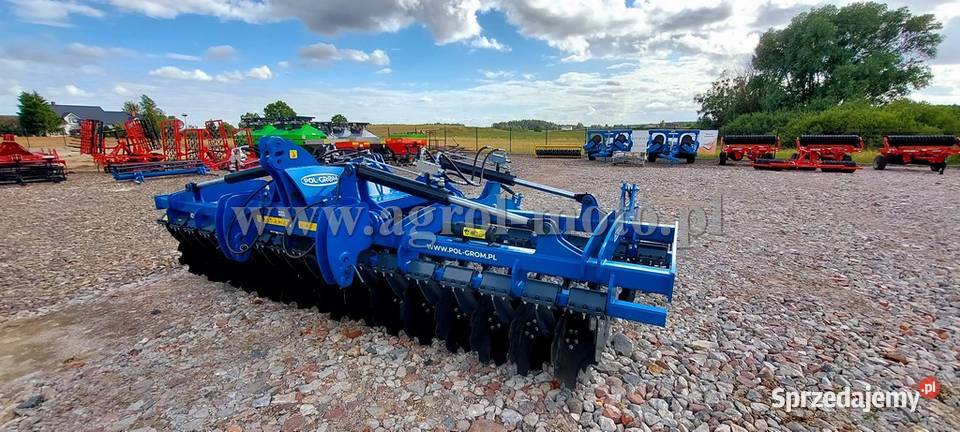 Brona talerzowa Agregat 4m zawieszana ciągana nieuszkodzony