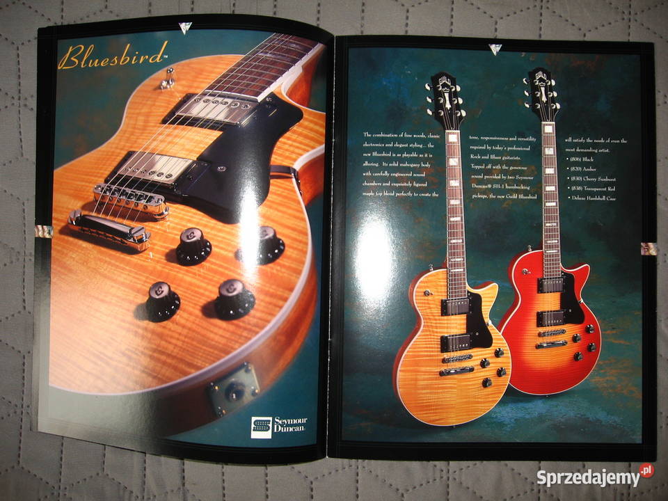 Guild Electrics guitar catalog katalog gitar Gitary i akcesoria Kępice
