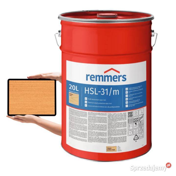 REMMERS HSL31 Profi 20L impregnat KOLORY Lazura Legnica