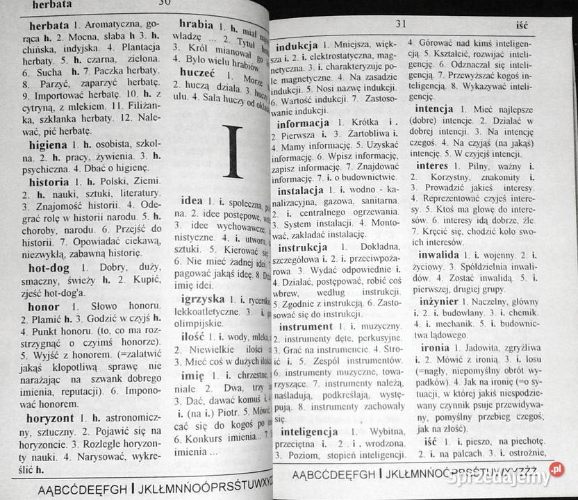 Słownik frazeologiczny szkoły podstawowej sprzedam