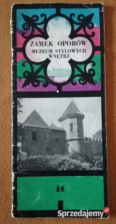Zamek Oporów Muzeum Stylowych Wnętrz przewodnik Łódź sprzedam