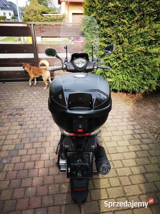 KYMCO AGILITY 125 katB prawa jazdyitalmotopila bagażnik Piła