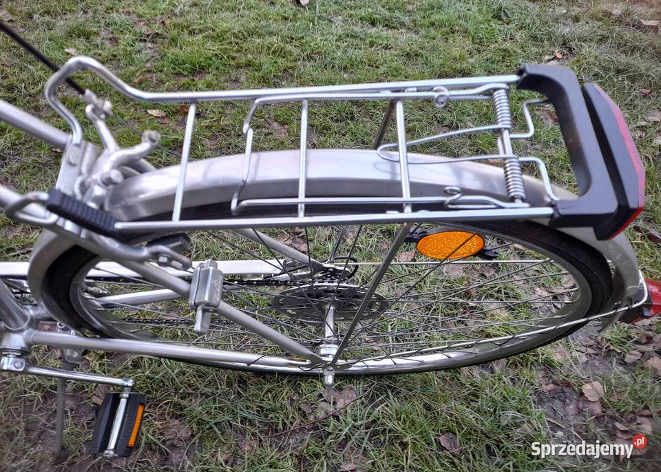 Rower miejski 27 niemiecki GLOBUS solidny Black Wrocław
