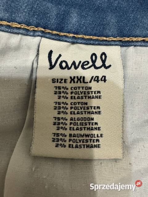 Spódnica damska XXL44 Vavell jeans niebieska Częstochowa