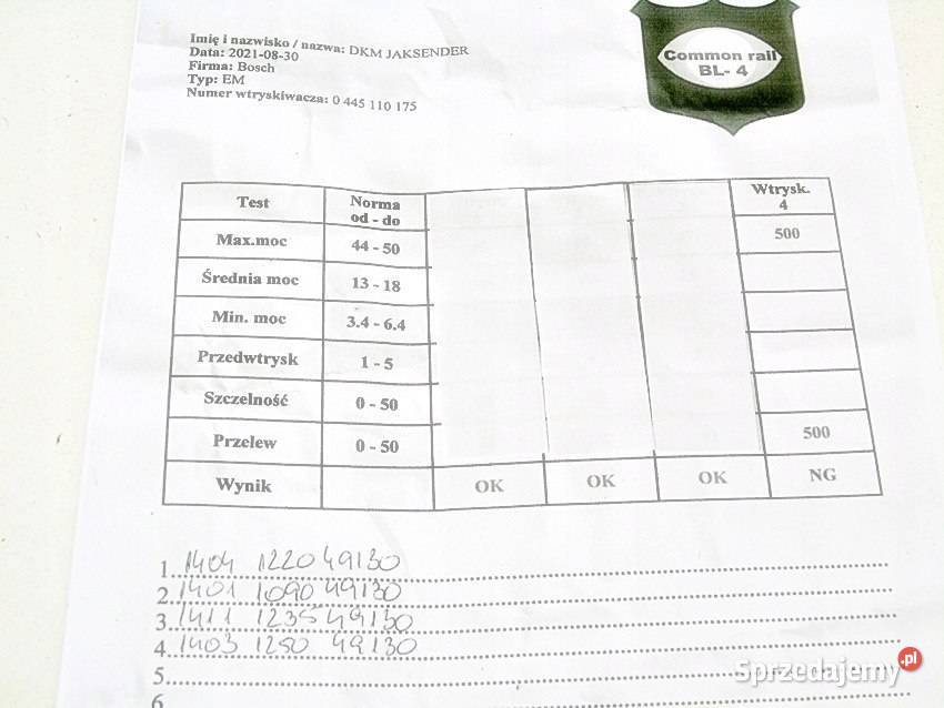 WTRYSKIWACZ 17 CDTI ASTRA H CORSA C MERIVA COMBO Sosnowiec