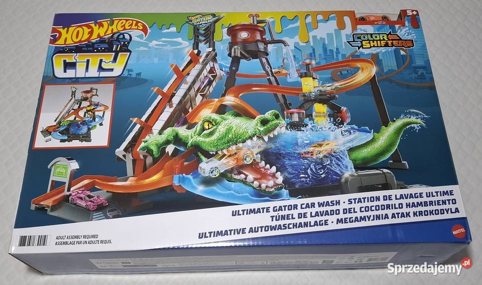 Hot Wheels City Myjnia samochodowa Atak