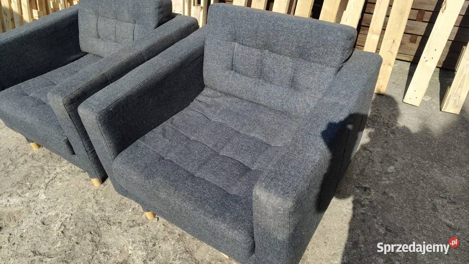 Fotel IKEA Landskrona ciemnoszary Dostępne 2 mazowieckie Warszawa