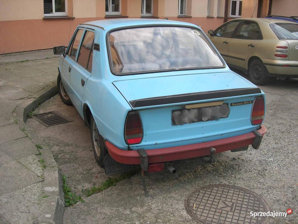 Skoda 105s światła przeciwmgłowe Tarnów