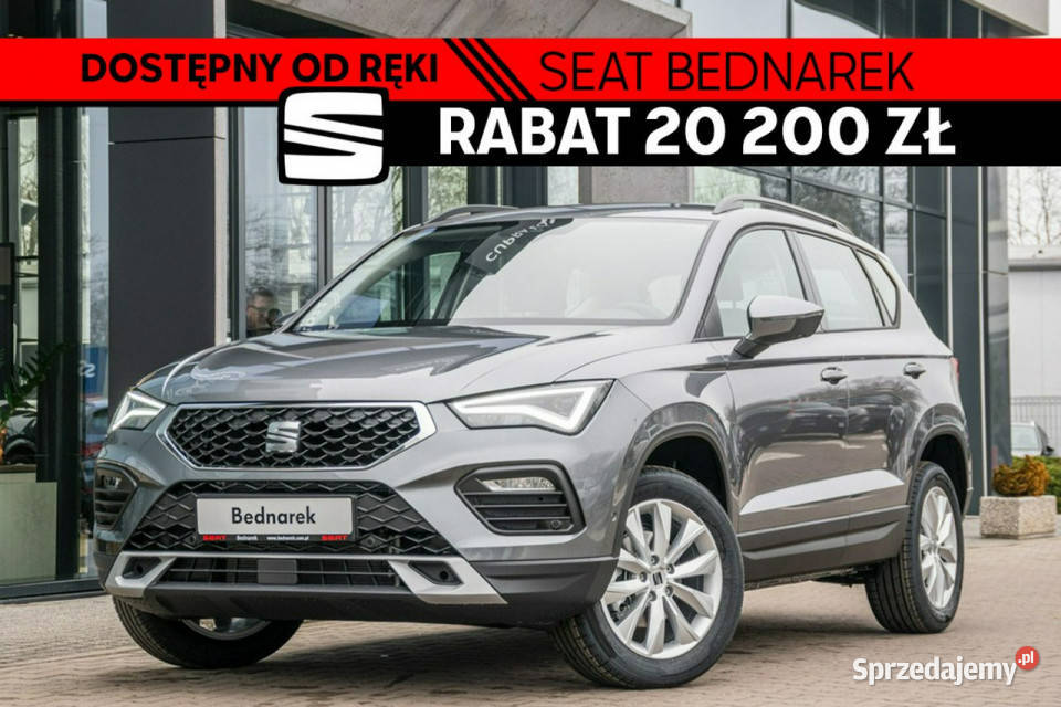 Seat Ateca Style 15 TSI 150 DSG Dostępny ręki lakier metallic Łódź