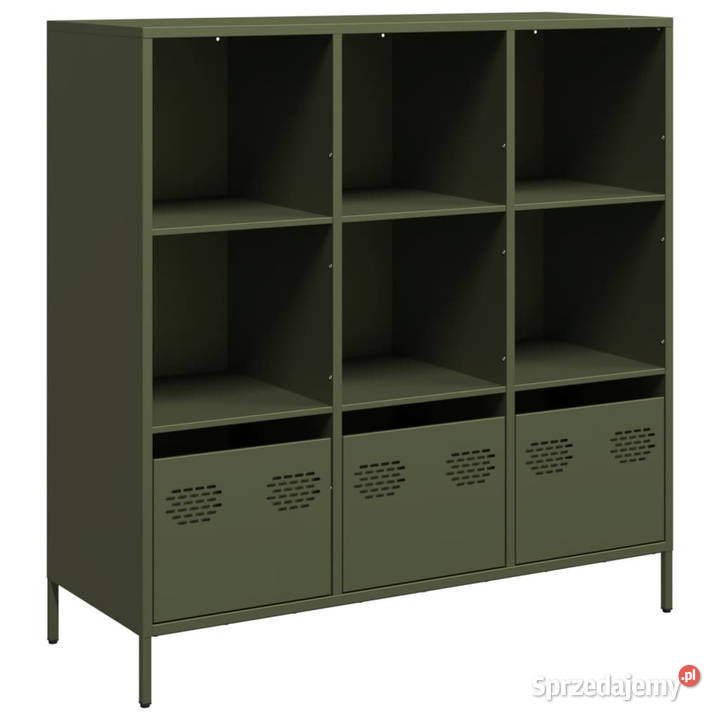Szafka oliwkowa 1015x39x1035 stal WM851392 mazowieckie sprzedam