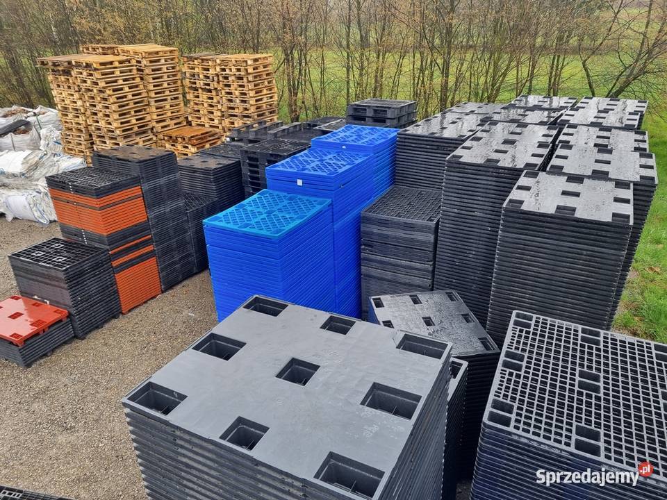 Palety plastikowe 120x100 ażurowe Katowice
