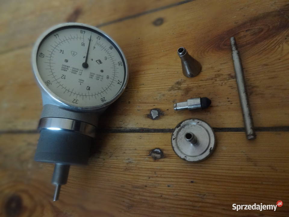 Stary niemiecki Tachometr ręczny Unikat 1970r Elektronika Poznań