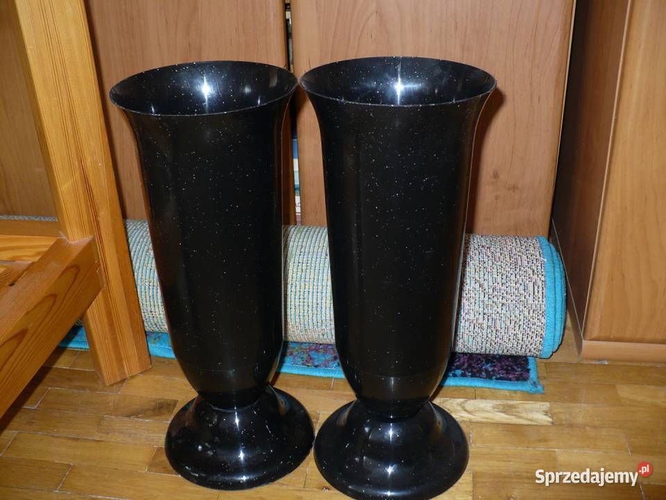 Gazony wazony czarne 5 sztuk