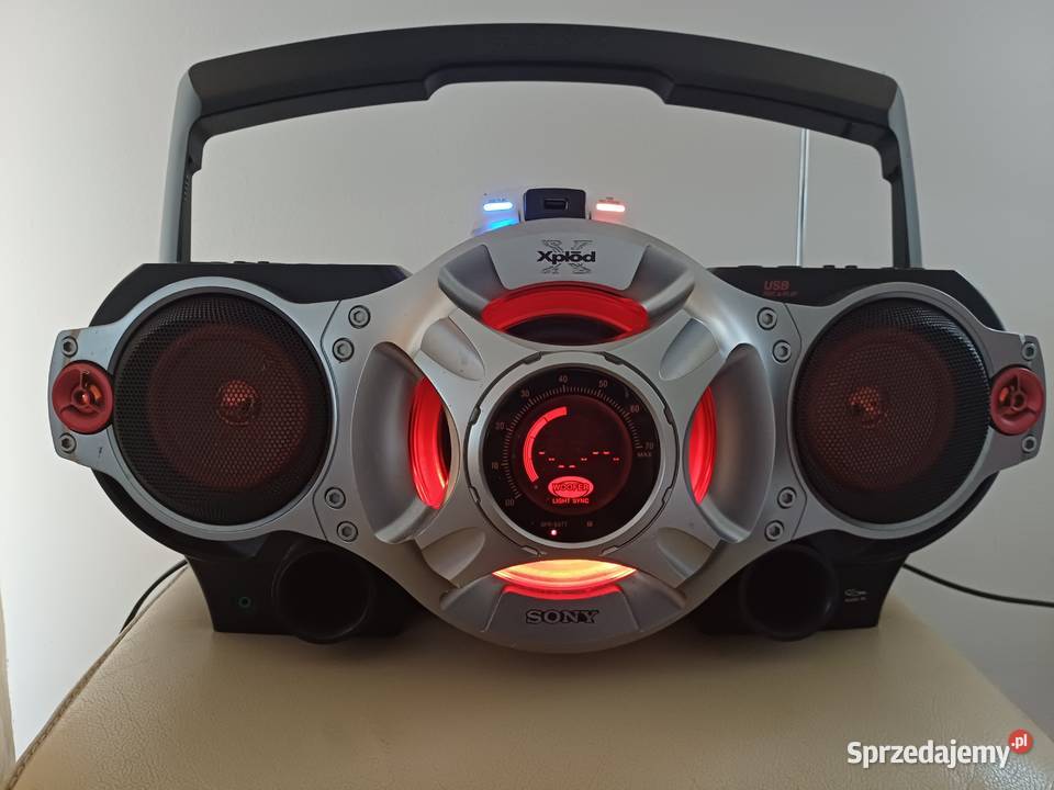 Radiomagnetofon Sony CFDRG880CP CD MP3 Kaseta Gorzów Wielkopolski