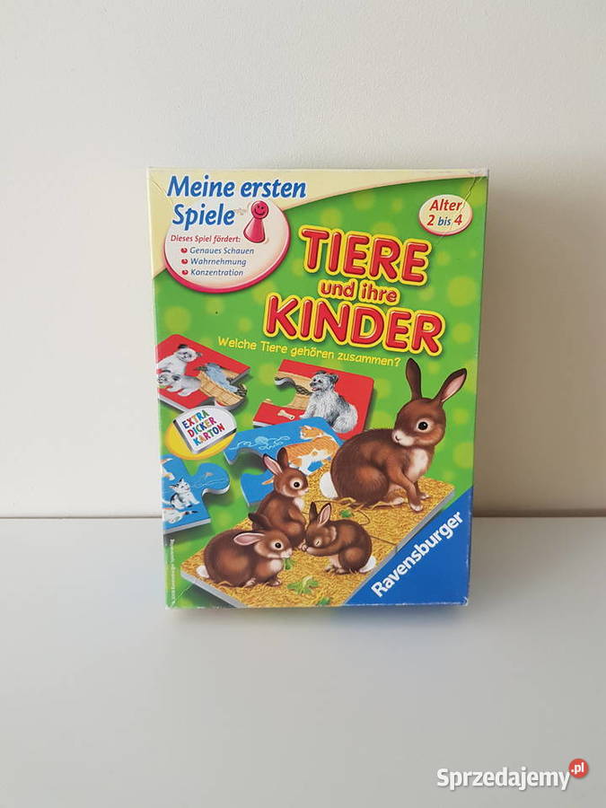 Ravensburger Puzzelki puzzle Zwierzątka Warszawa