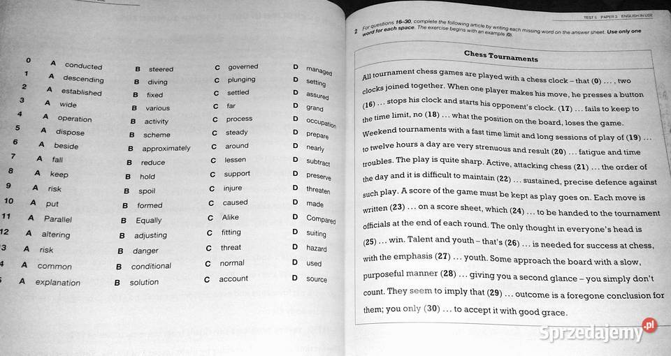CAE Practice Tests Mark Harrison Rosalie Kerr Chełm sprzedam