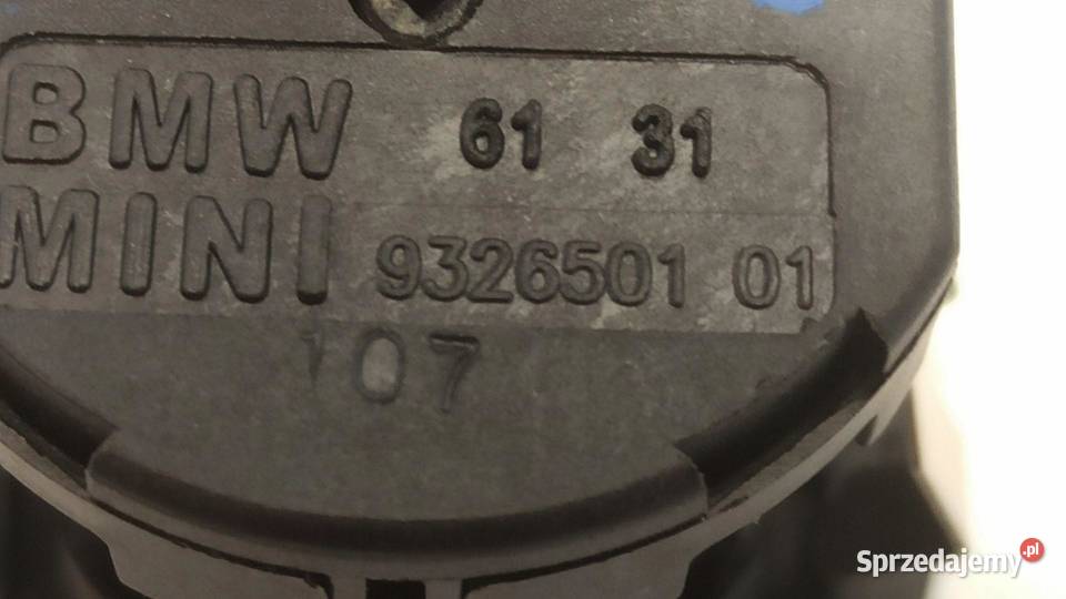 BMW G11 G20 PRZEŁĄCZNIK AIRBAG 9326501 Panele sterowania, przełączniki