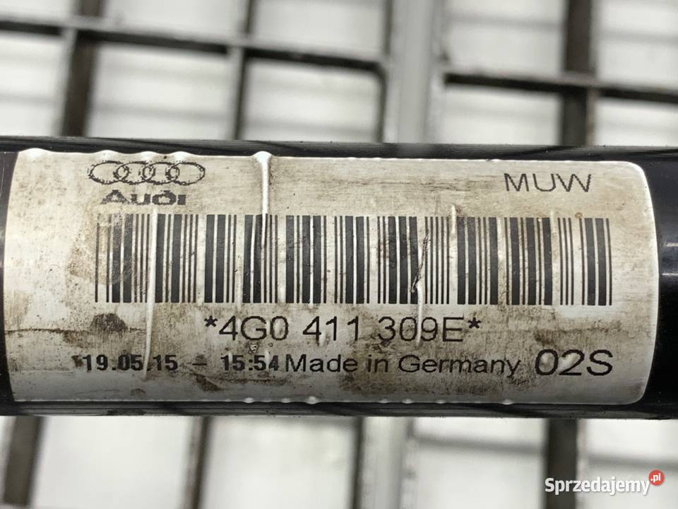DRĄŻEK STABILIZATORA PRZÓD AUDI A7 4G 4G0411309E podkarpackie