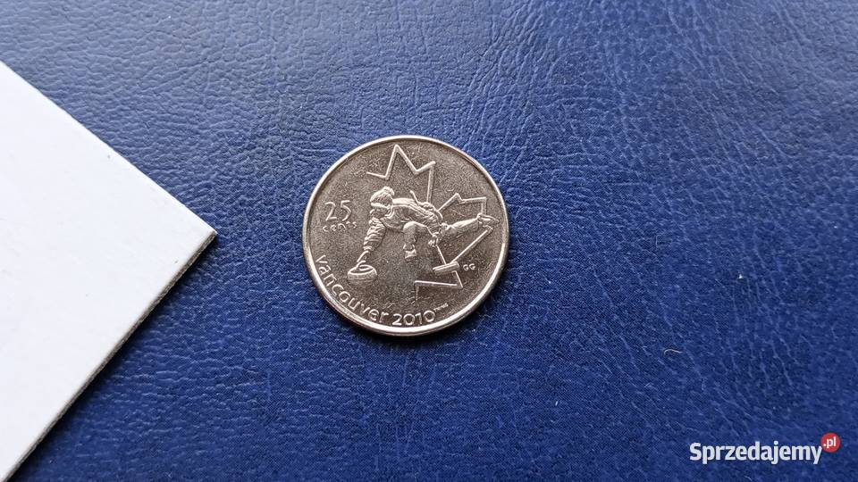 Stare monety 25 cent 2007 Kanada 3 podkarpackie Lesko sprzedam