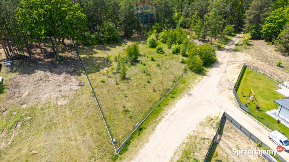 Piękna działka Puszczy Słupeckiej 64m Sieraków