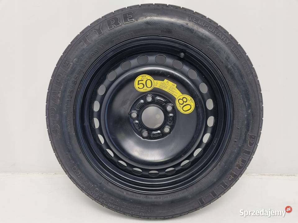 KOŁO DOJAZDOWE Volvo S40 II V50 C30 12585 R16 Koła Chełm
