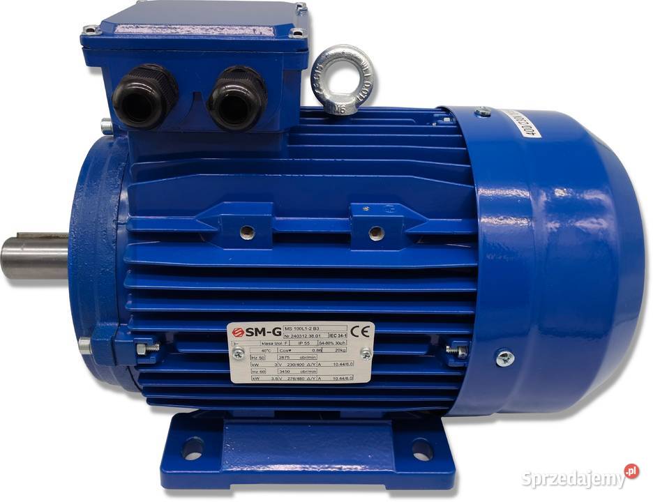 SILNIK ELEKTRYCZNY 3kW 230400V 2875 Obr 3FAZOWY Solec Kujawski
