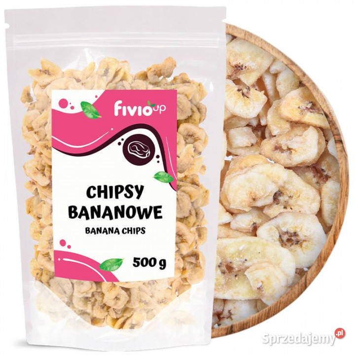 Chipsy bananowe 500 g Brzozów