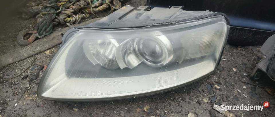 Reflektor lampa lewa przód przednia xenon Audi Lampy przednie Książ Wielkopolski