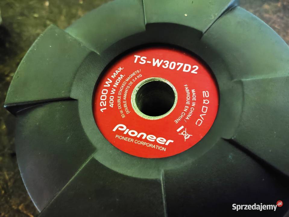 Skrzynia basowa bassowa tuba subwoofer Pioneer Niegowonice