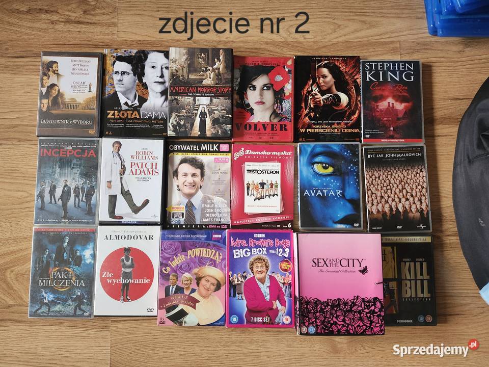 Filmy Bluray DVD 4k Ultra HD kolekcja Police sprzedam