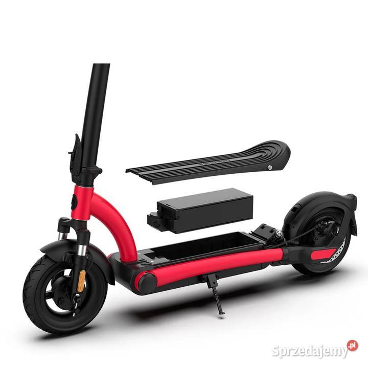 Składana srebrna hulajnoga elektryczna Hikerboy Hulajnogi elektryczne Poznań