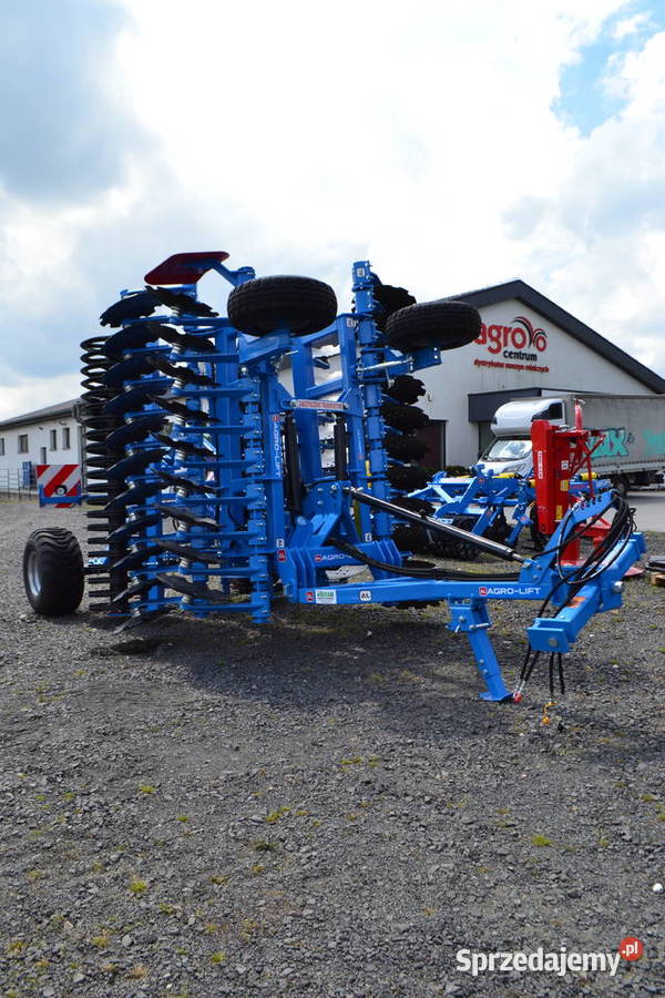 Brona talerzowa półzawieszana 5 m MULTICUT PRO nieuszkodzony Olesno