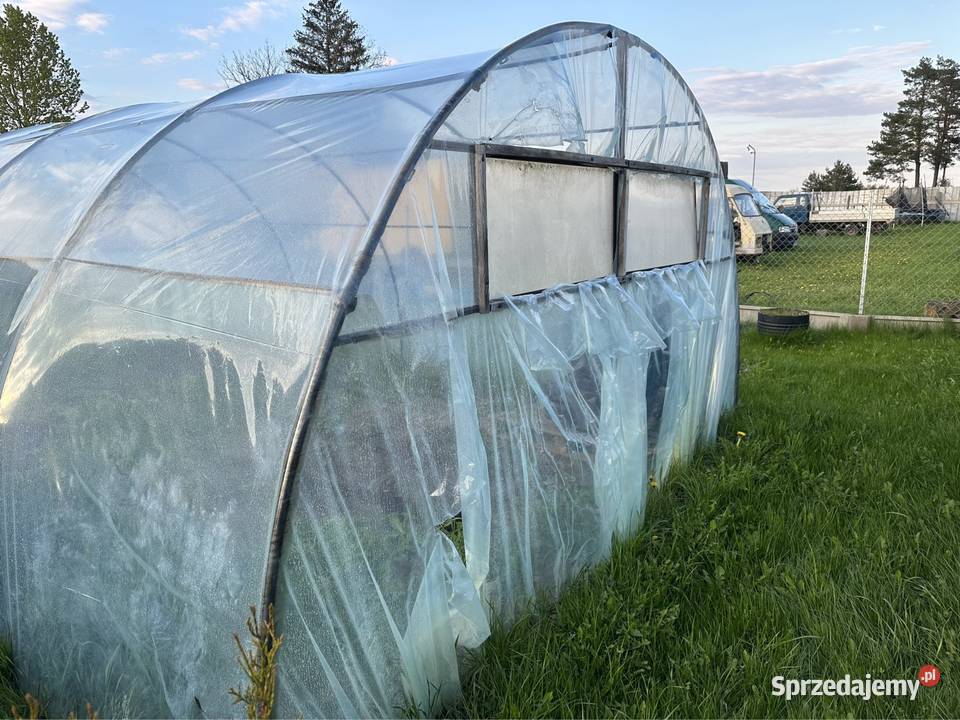 Sprzedam tunel foliowy mocna konstrukcja Grodziszczany sprzedam