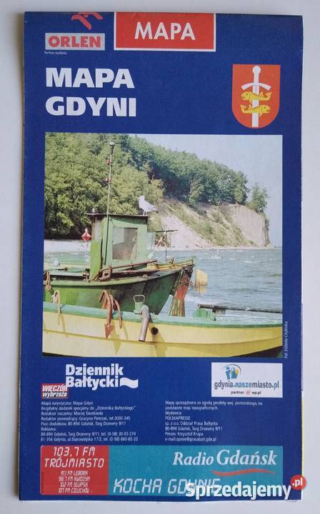 Mapa Gdyni Dziennik Bałtycki Gdańsk