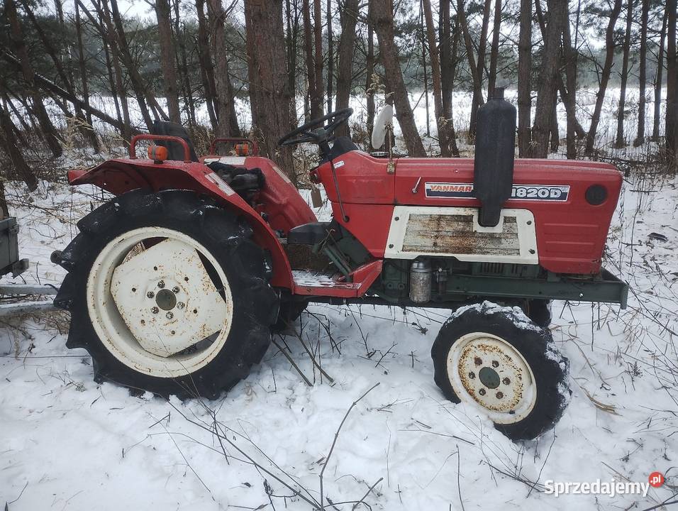 Mini traktorek Japoński 4x4 Yanmar YM1820D