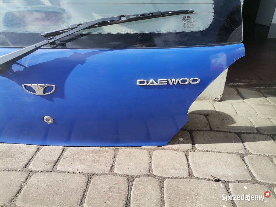 KLAPA BAGAŻNIKA DAEWOO MATIZ Nowy Sącz