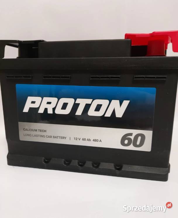 Akumulator PROTON 60Ah 480A EN PRAWY PLUS niski